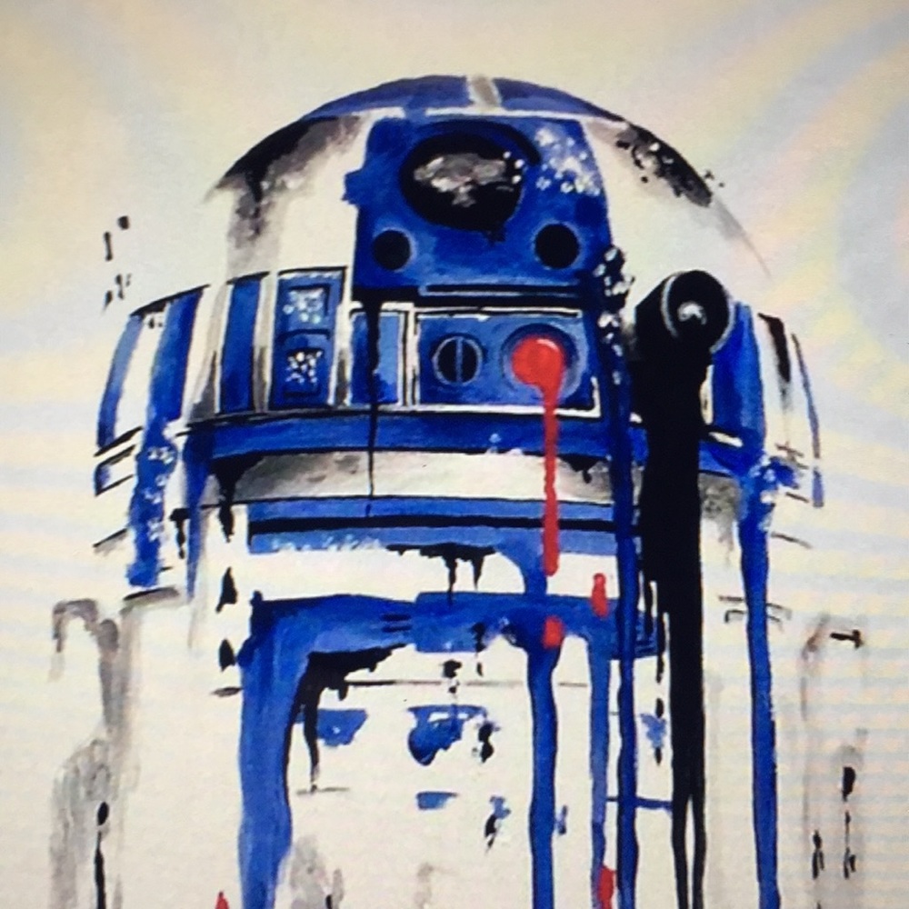 Star Wars R2D2 Metal Keychain/New - Picture 5 of 6